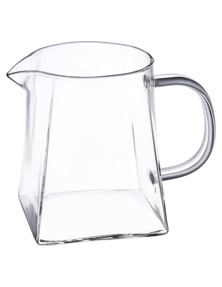 Jarra de vidrio I-MART 355 ml para leche y té