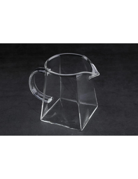 Jarra de vidrio I-MART 355 ml para leche y té