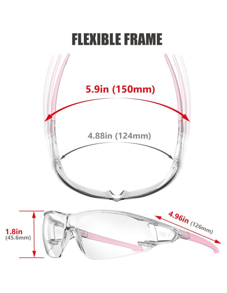 Gafas de Seguridad HTS HUNTERSKY Claras Anti-Niebla