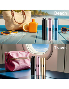 Botella de Perfume Recargable IKSKEY 8ML Viaje 2 Pcs 2