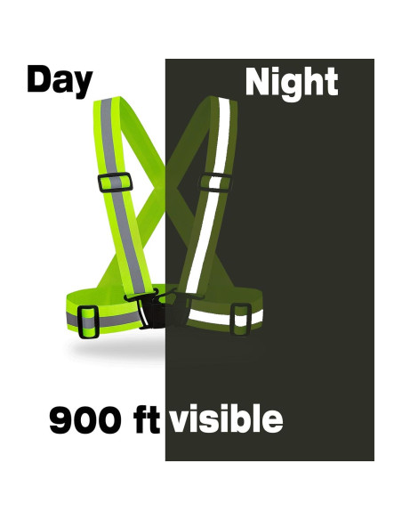 Chalecos de Seguridad DUSKCOVE 2 Pzs Amarillo Reflectante