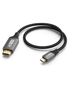 Cable USB C a HDMI UVOOI 0.3M 4K@60Hz Compatible Mac y Android