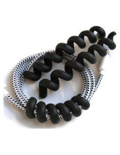 Organizador de Cables Cordpiggy Pequeño - Set de 3, Negro