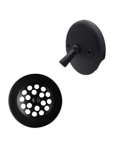 Kit de Drenaje de Bañera Westbrass R92-62 Negro Mate