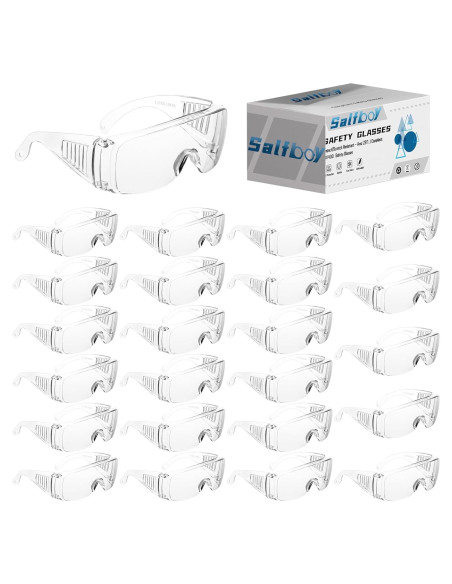 Gafas de Seguridad Salfboy Anti-Niebla ANSI Z87 Claras