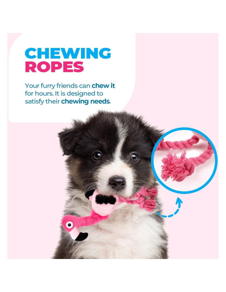 Juguete Ultrasonido Silencioso para Perros All For Paws Flamenco