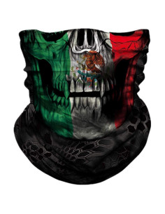 Bufanda Gaiter Escudo Águila Negra Sin Costuras UV