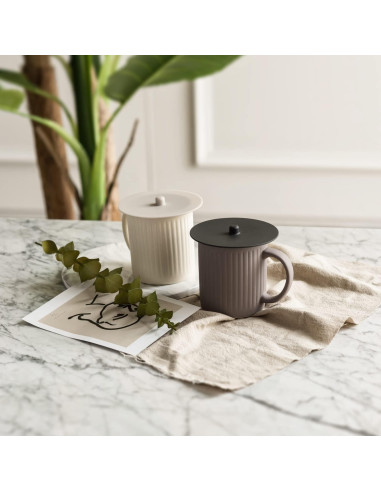 Cubierta de Silicona Carrotez para Tazas - 11 cm - Negra