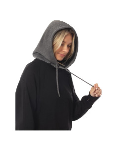 Bufanda con Capucha MixMatchy para Mujeres - Talla Única Gris