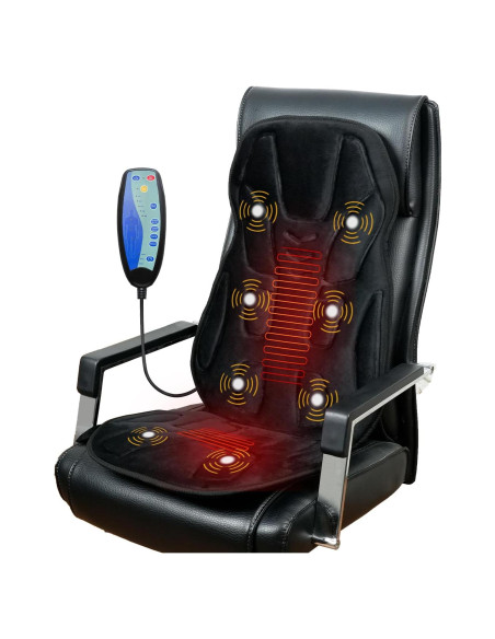 Cojín de Masaje CooCoCo con Calor y Vibración 8 Motores