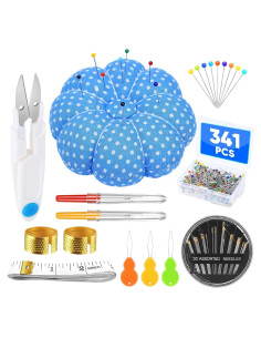 Kit de Costura eZAKKA 341 Piezas con Almohadilla Magnética
