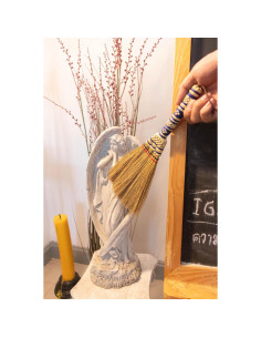 Escoba de Mano SKENNOVA Duster - Hierba Kong y Bambú 27.9 cm 2