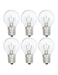 Bombilla de Lava PaeorRorL S11 25W 6 Piezas Regulable 2700K