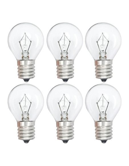 Bombilla de Lava PaeorRorL S11 25W 6 Piezas Regulable 2700K