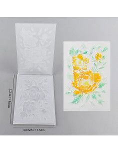 Carpeta de Relieve 3D Briartw para Scrapbooking 16x11.5 cm 2