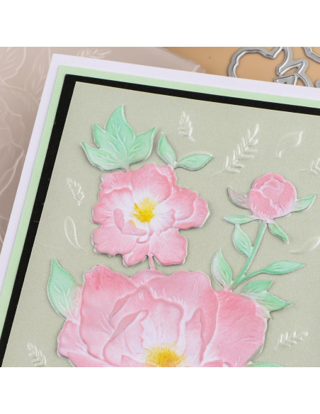 Carpeta de Relieve 3D Briartw para Scrapbooking 16x11.5 cm