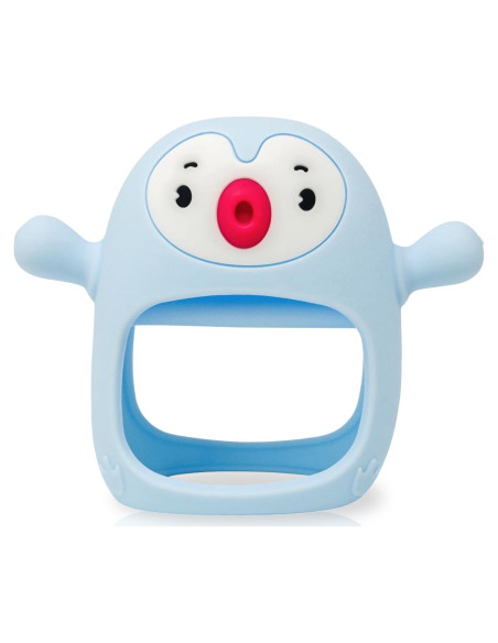 Mordedor de Dentición para Bebés TotCo Azul 0-6 Meses Mordedor de Dentición para Bebés TotCo Azul 0-6 Meses