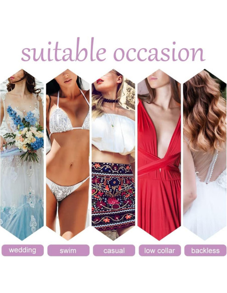 Cubiertas de Pezón Adhesivas ONESING - 76 Piezas Beige