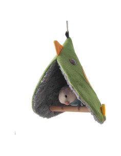 Casa Colgante para Aves Paxikaka - Nido Triangular 12x20 cm