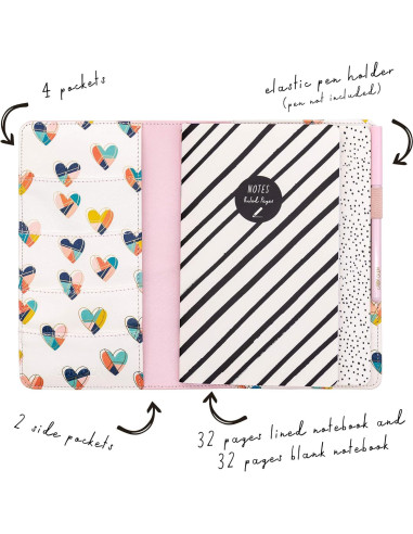 Cubierta de Cuaderno Pukka Pad Rosa Bailarina 21.6x14 cm