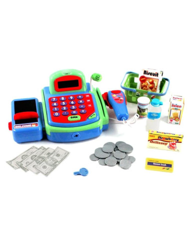 Caja Registradora Electrónica Kid Fun con Sonidos y Acciones