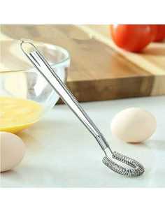 Batidor de Huevo Mini i Kito 20.32 cm Acero Inoxidable y Silicona 2