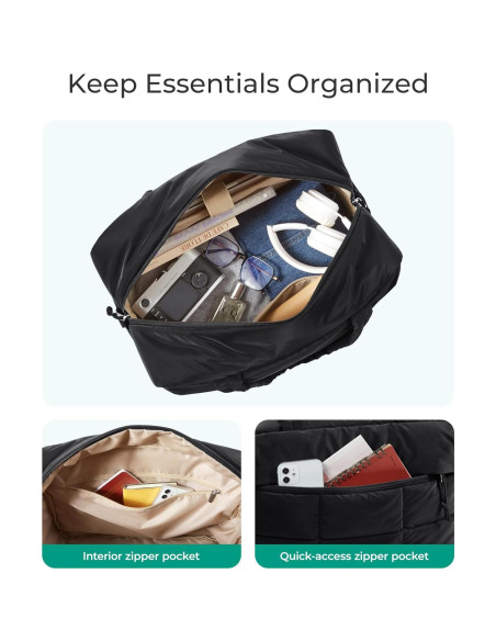 Bolsa de Gimnasio BAGSMART 23L Acolchada Resistente al Agua