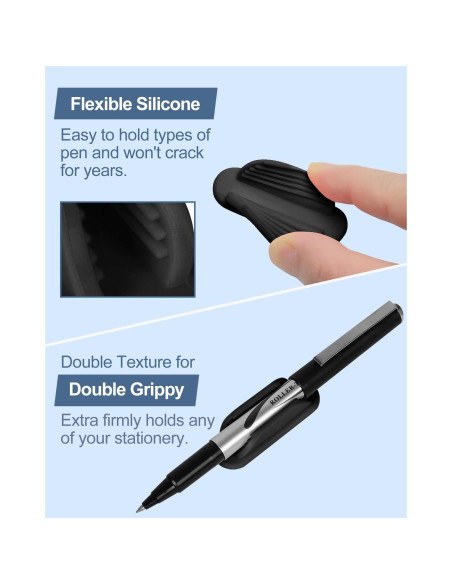 Soportes Adhesivos para Lápices Tiizze - Set de 10 Silicona