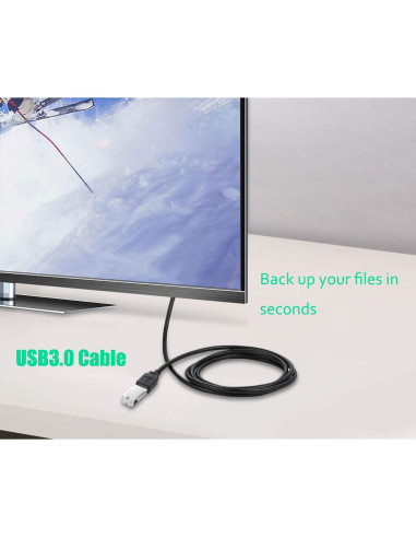 Cable Extensor USB 3.0 1.5 pies Nobrand Alta Velocidad