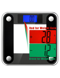 Báscula Digital de Baño Ozeri Precision II 200 kg con Cinta Métrica