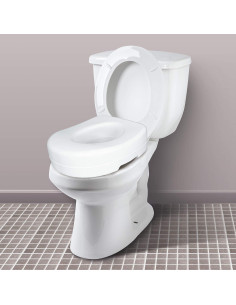 Elevador de Asiento de Inodoro Carex 12.7 cm Antideslizante 2