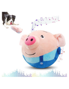 Juguete Interactivo para Perros Jitaty Cerdo Azul 7cm