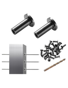 Kit de Mangas Protectores VEVOR Acero Inoxidable T316 101 Piezas 1/8"