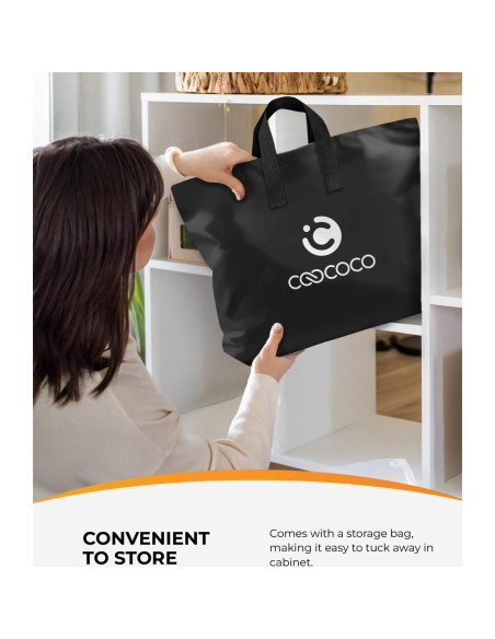 Cojín de Masaje CooCoCo con Calor y Vibración 8 Motores