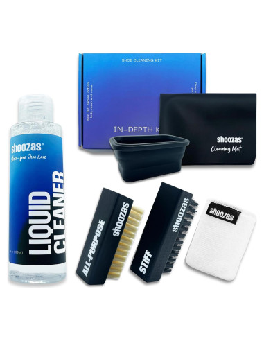 Kit de Limpieza de Zapatos Shoozas - 6 Piezas, No Tóxico