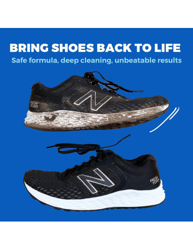 Kit de Limpieza de Zapatos Shoozas - 6 Piezas, No Tóxico