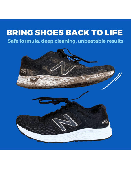 Kit de Limpieza de Zapatos Shoozas - 6 Piezas, No Tóxico Kit de Limpieza de Zapatos Shoozas - 6 Piezas, No Tóxico