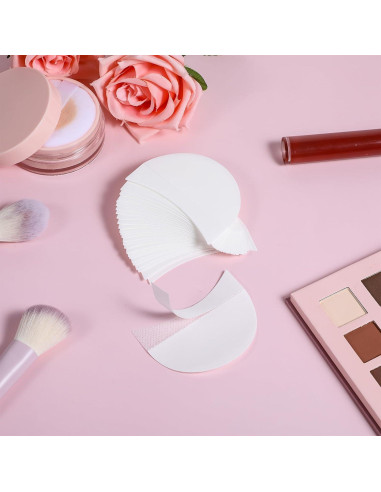 100 Stickers Protectores de Sombra de Ojos JJUNW 6.7x5cm