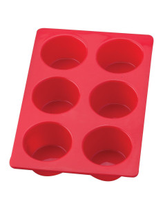 Molde de Silicona para Muffins Jumbo Mrs. Anderson, 6 Tazas