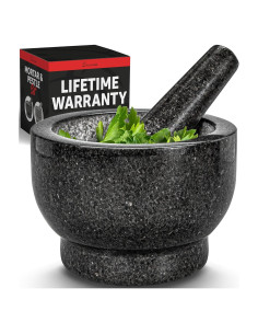 Conjunto de Mortero y Mano de Mortero PriorityChef 1.5 Tazas Granito
