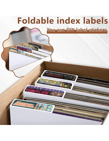 Separadores de Cómics Leyzan, Paquete de 25, 18.4x28.6 cm