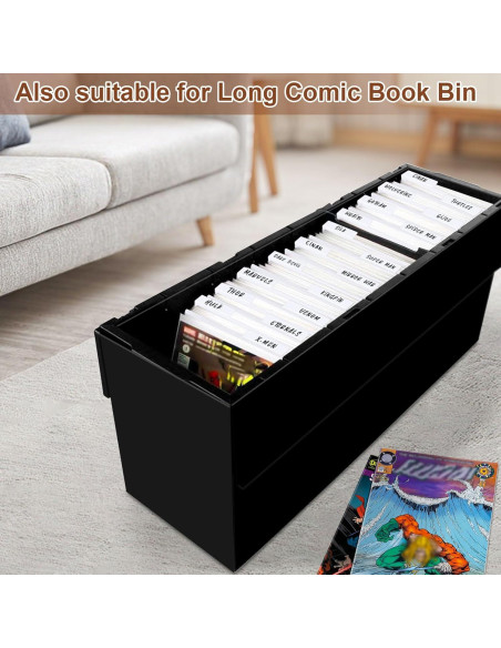 Separadores de Cómics Leyzan, Paquete de 25, 18.4x28.6 cm