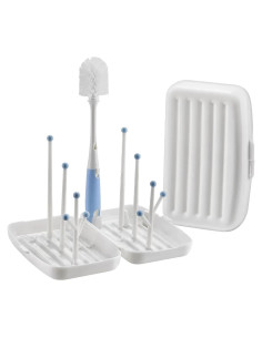 Organizador Secado Botellas Viaje OYVEYKAY Azul Compacto