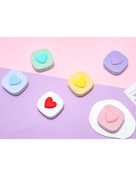 Estuche de Lentes de Contacto FEISEDY Azul con Kit Completo