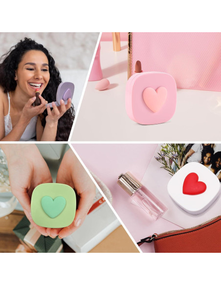 Estuche de Lentes de Contacto FEISEDY Azul con Kit Completo