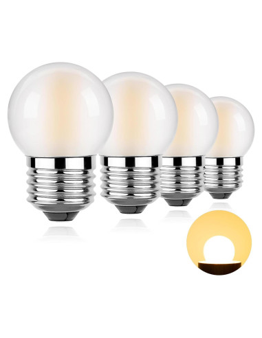 Bombilla LED Dimmable G40 6W Sphoon 800LM 2700K Paquete de 4