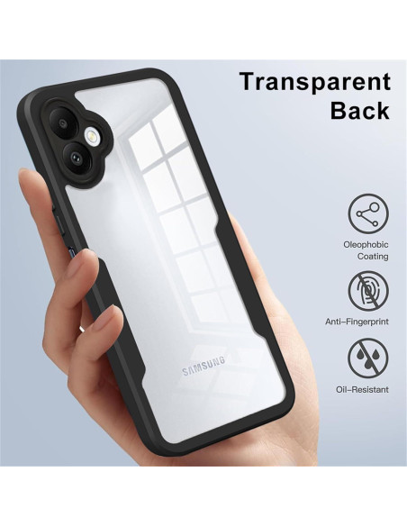 Funda Transparente CCSmall para Samsung Galaxy A05 con Protector