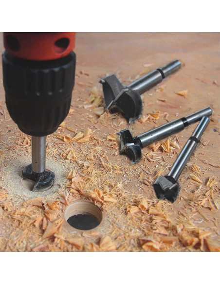Broca Forstner 6.3mm Mollom para Carpintería con Carburo YG8