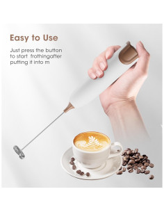 Espumador de Leche Eléctrico HeTian Portátil 0.09kg 2