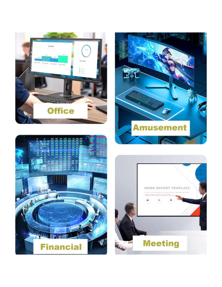 Interruptor KVM HDMI 2 Puertos MT-VIKI 4K@30Hz USB